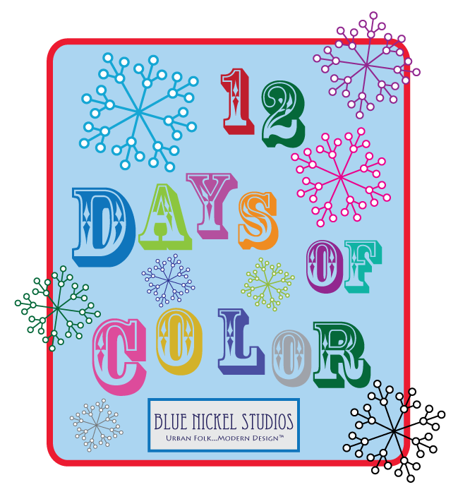 12 days of color logo