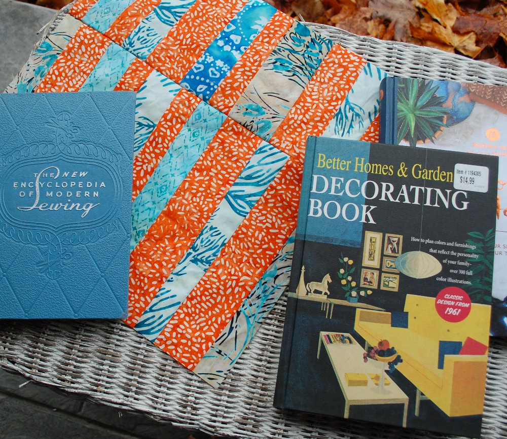 Urban Folk Style, Mid century modern, Book Club, New Vintage, Modern Old-fashioned, Sewing and Decor books, Banyan Batiks