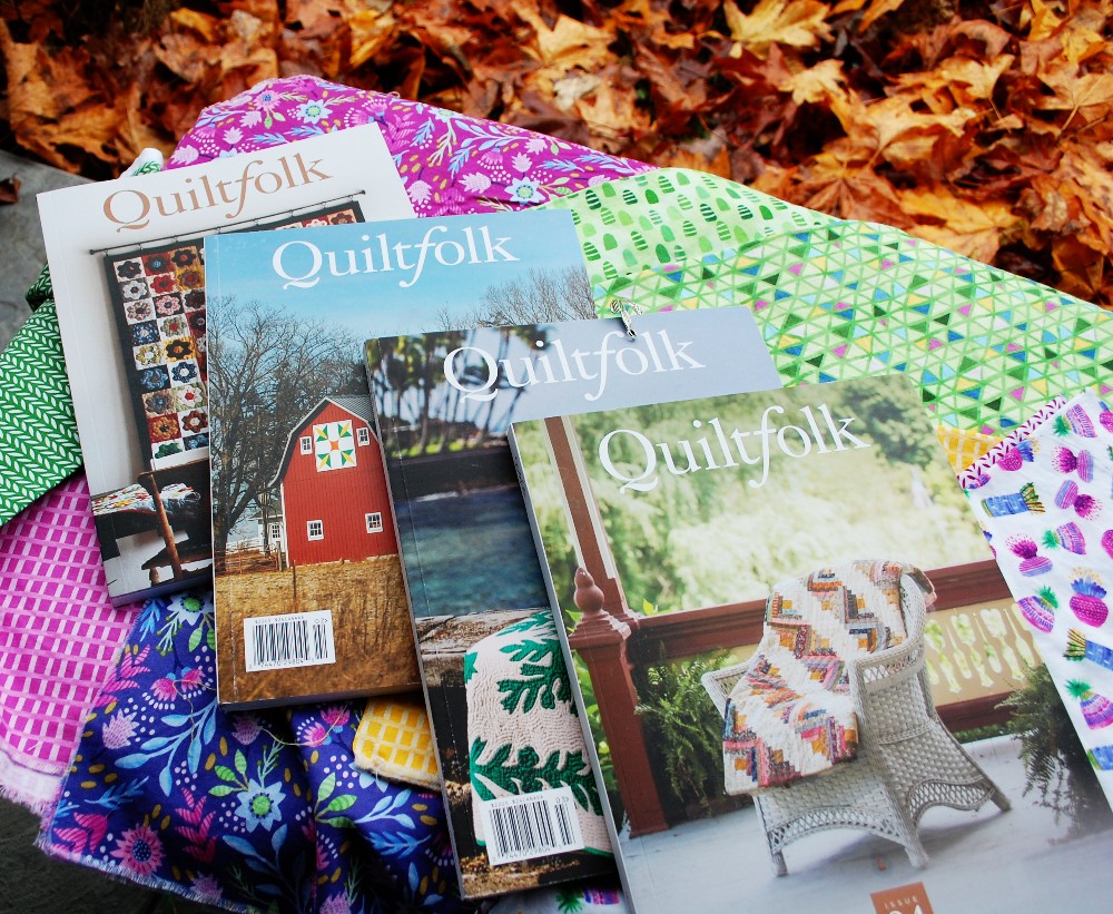 Urban Folk Style, Mid century modern, Book Club, New Vintage, Modern Old-fashioned, Sewing and Decor books, Quiltfolk magazine, Flourish Fabric for Windham fabrics