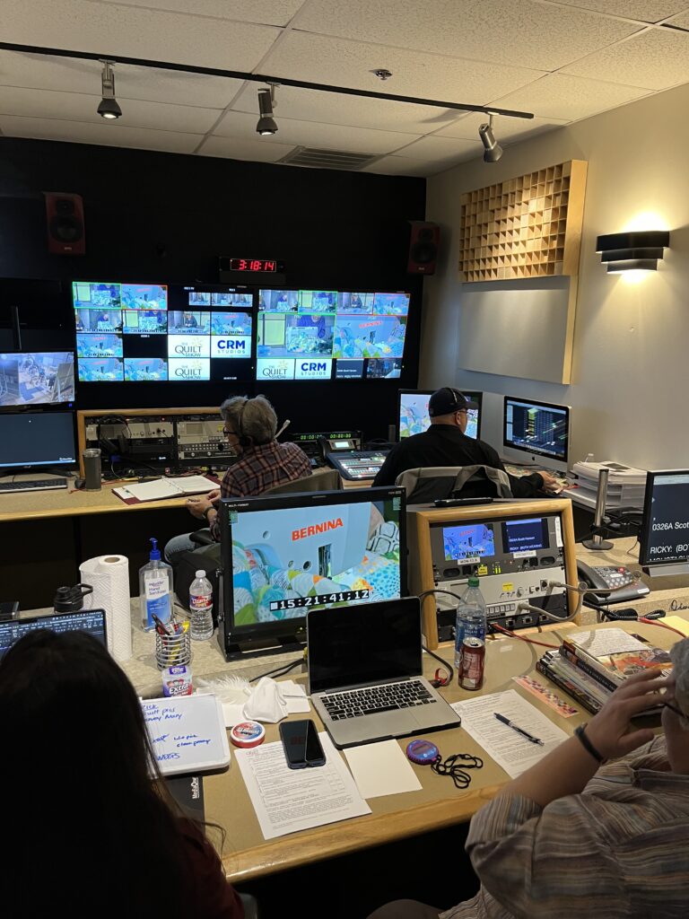 The Quilt Show Control Room